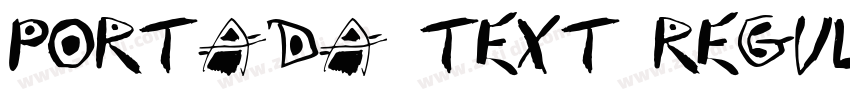 Portada Text Regula字体转换